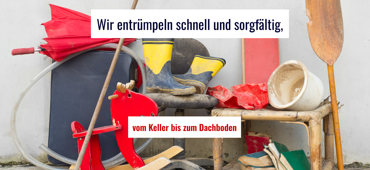 Haushaltsauflösung Esslingen (Neckar) - ↗️M.D.T. Gebäudeservice: ✔️Wohnungsauflösung, Entrümpelung, Räumung, Entsorgung